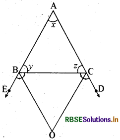 RBSE Class 9 Maths Important Questions Chapter 6 रेखाएँ और कोण 52