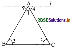 RBSE Class 9 Maths Important Questions Chapter 6 रेखाएँ और कोण 54