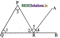 RBSE Class 9 Maths Important Questions Chapter 6 रेखाएँ और कोण 55