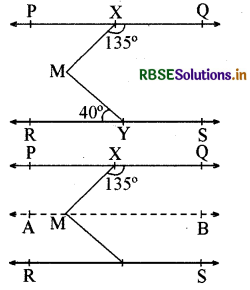 RBSE Class 9 Maths Important Questions Chapter 6 रेखाएँ और कोण 56