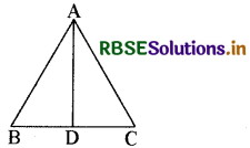 RBSE Class 9 Maths Important Questions Chapter 7 त्रिभुज 2