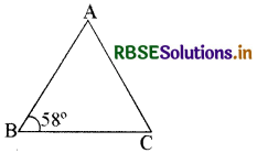 RBSE Class 9 Maths Important Questions Chapter 7 त्रिभुज 22