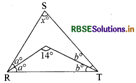 RBSE Class 9 Maths Important Questions Chapter 7 त्रिभुज 9