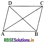 RBSE Class 9 Maths Important Questions Chapter 8 चतुर्भुज 1