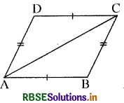 RBSE Class 9 Maths Important Questions Chapter 8 चतुर्भुज 11
