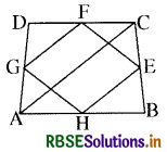 RBSE Class 9 Maths Important Questions Chapter 8 चतुर्भुज 12