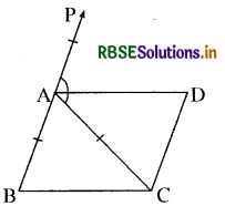 RBSE Class 9 Maths Important Questions Chapter 8 चतुर्भुज 21