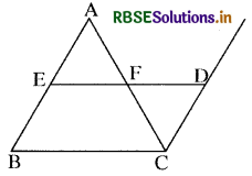 RBSE Class 9 Maths Important Questions Chapter 8 चतुर्भुज 24