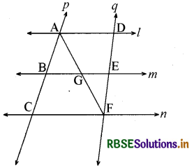 RBSE Class 9 Maths Important Questions Chapter 8 चतुर्भुज 29