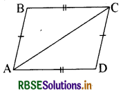 RBSE Class 9 Maths Important Questions Chapter 8 चतुर्भुज 4