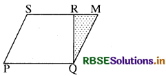 RBSE Class 9 Maths Important Questions Chapter 9 समान्तर चतुर्भुज और त्रिभुजों के क्षेत्रफल 19