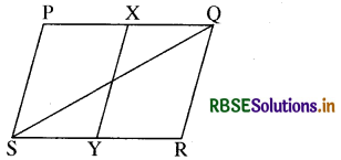 RBSE Class 9 Maths Important Questions Chapter 9 समान्तर चतुर्भुज और त्रिभुजों के क्षेत्रफल 3