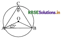 RBSE Class 9 Maths Important Questions Chapter 10 वृत्त 16