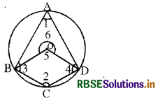 RBSE Class 9 Maths Important Questions Chapter 10 वृत्त 36