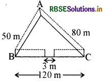 RBSE Class 9 Maths Important Questions Chapter 12 हीरोन सूत्र 3