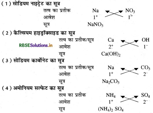 RBSE Class 9 Science Important Questions Chapter 3 परमाणु एवं अणु 14