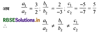RBSE Solutions for Class 10 Maths Chapter 3 दो चरों वाले रैखिक समीकरण युग्म Ex 3.2 Q3(i)