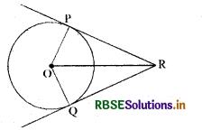 RBSE Class 10 Maths Important Questions Chapter 10 वृत्त 15