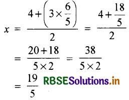 RBSE Solutions for Class 10 Maths Chapter 3 दो चरों वाले रैखिक समीकरण युग्म Ex 3.4 Q1(i)