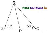 RBSE Class 10 Maths Important Questions Chapter 6 त्रिभुज 11