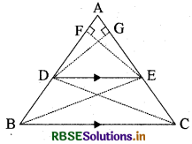 RBSE Class 10 Maths Important Questions Chapter 6 त्रिभुज 27
