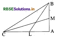 RBSE Class 10 Maths Important Questions Chapter 6 त्रिभुज 37
