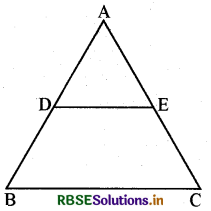 RBSE Class 10 Maths Important Questions Chapter 6 त्रिभुज 44