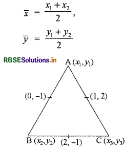 RBSE Class 10 Maths Important Questions Chapter 7 निर्देशांक ज्यामिति 17