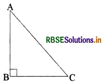 RBSE Class 10 Maths Important Questions Chapter 8 त्रिकोणमिति का परिचय 4