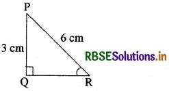 RBSE Class 10 Maths Important Questions Chapter 8 त्रिकोणमिति का परिचय 8