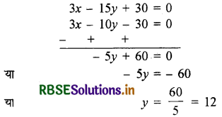 RBSE Solutions for Class 10 Maths Chapter 3 दो चरों वाले रैखिक समीकरण युग्म Ex 3.7 Q3