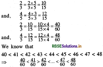 RBSE Solutions for Class 8 Maths Chapter 1 Rational Numbers Ex 1.2 4