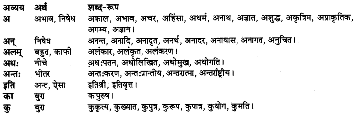 RBSE Class 9 Hindi Vyakaran शब्द-निर्माण 3
