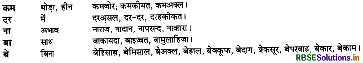 RBSE Class 9 Hindi Vyakaran शब्द-निर्माण 6