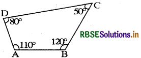RBSE Solutions for Class 8 Maths Chapter 3 Understanding Quadrilaterals Ex 3.1 2