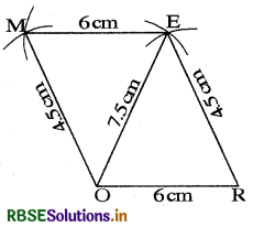 RBSE Solutions for Class 8 Maths Chapter 4 Practical Geometry Ex 4.1 6