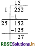 RBSE Solutions for Class 8 Maths Chapter 6 Square and Square Roots Ex 6.4 25