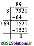 RBSE Solutions for Class 8 Maths Chapter 6 Square and Square Roots Ex 6.4 8