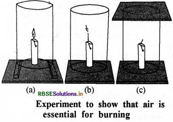 RBSE Class 8 Science Important Questions Chapter 6 Combustion and Flame 1