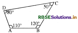 RBSE Solutions for Class 8 Maths Chapter 3 चतुर्भुजों को समझना Ex 3.1 2