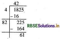RBSE Solutions for Class 8 Maths Chapter 6 वर्ग और वर्गमूल Ex 6.4 26