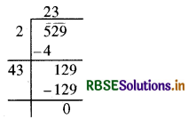 RBSE Solutions for Class 8 Maths Chapter 6 वर्ग और वर्गमूल Ex 6.4 4