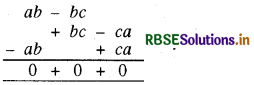 RBSE Solutions for Class 8 Maths Chapter 9 बीजीय व्यंजक एवं सर्वसमिकाएँ  Ex 9.1 1