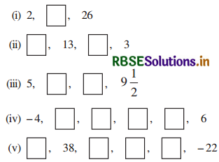 RBSE Solutions for Class 10 Maths Chapter 5 समांतर श्रेढ़ियाँ Ex 5.2 Q3
