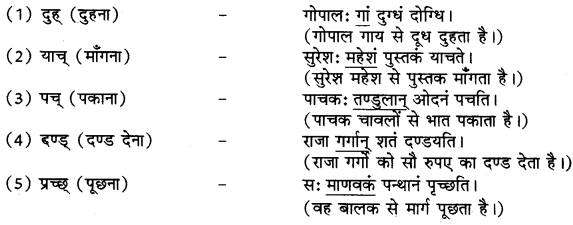 RBSE Class 9 Sanskrit व्याकरणम् कारकम् 2