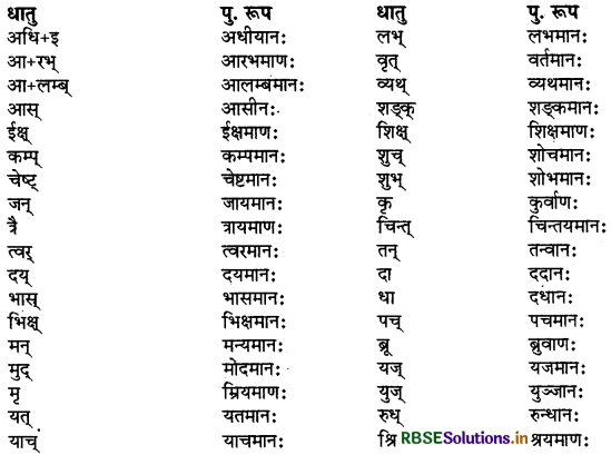 RBSE Class 9 Sanskrit व्याकरणम् प्रत्ययज्ञानम् 12