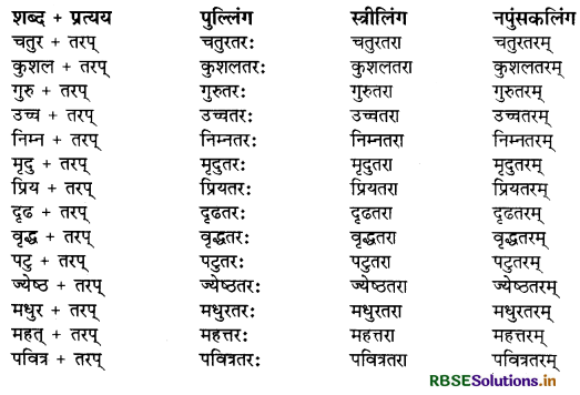 RBSE Class 9 Sanskrit व्याकरणम् प्रत्ययज्ञानम् 21