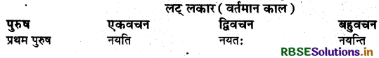 RBSE Class 9 Sanskrit व्याकरणम् धातुरूपाणि 33