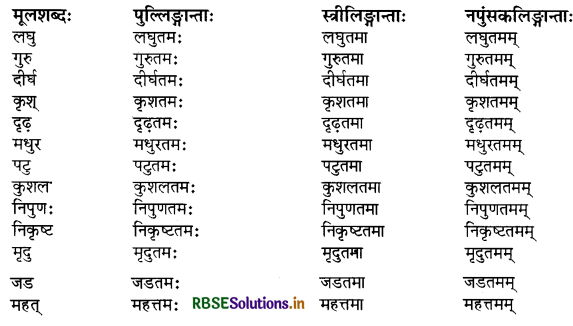 RBSE Class 9 Sanskrit व्याकरणम् प्रत्ययज्ञानम् 5