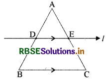 RBSE Solutions for Class 10 Maths Chapter 6 त्रिभुज Ex 6.2 Q7
